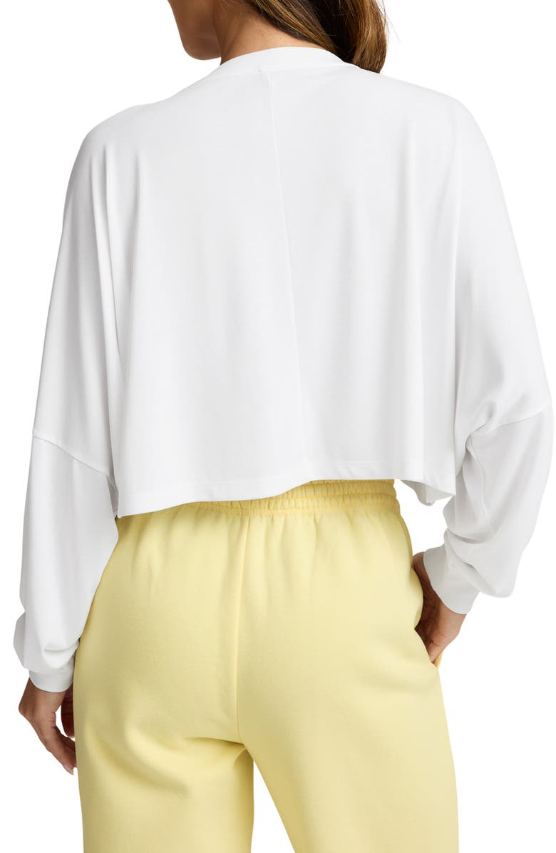 Beyond Yoga Studio Knit Long Sleeve T-Shirt, Alternate, color, White