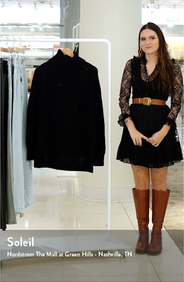 Stella Cotton Turtleneck Sweater, sales video thumbnail