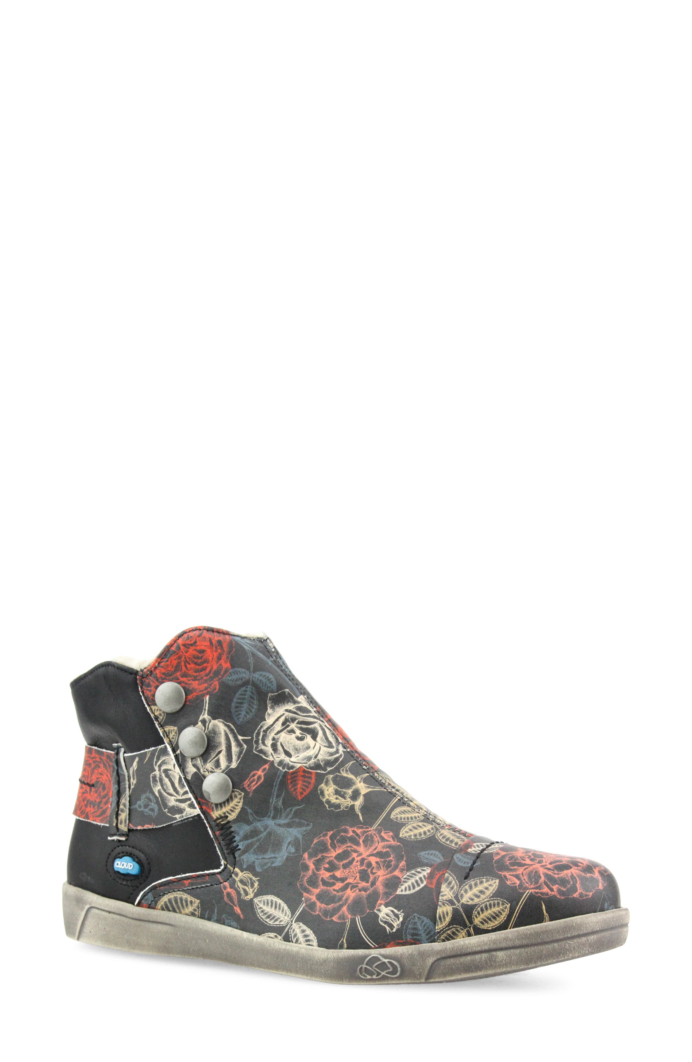Aline Bootie, Main, color, FLORAL LEATHER