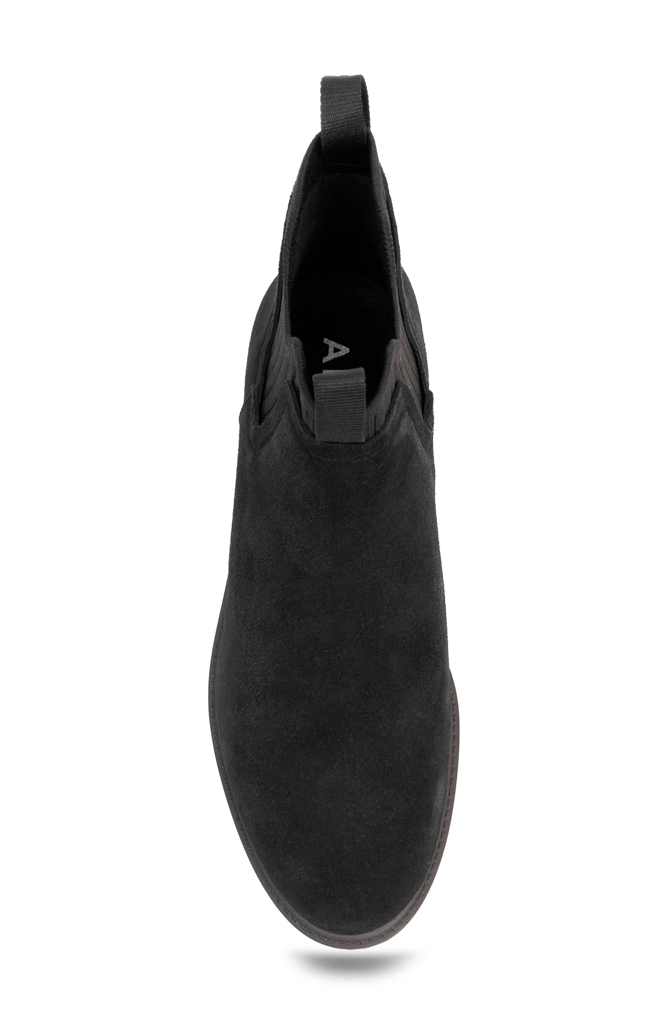 Aerosoles Pressly Chelsea Boot, Alternate, color, Black Suede