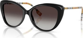 ● BURBERRY ● サングラス Black / Grey Gradient / 54mm BURBERRY black/grey gradient BE4380D 38538G 51 sunglasses