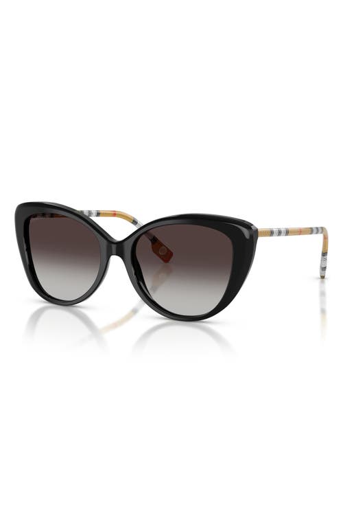 Burberry 54mm Gradient Cat Eye Sunglasses In Multi