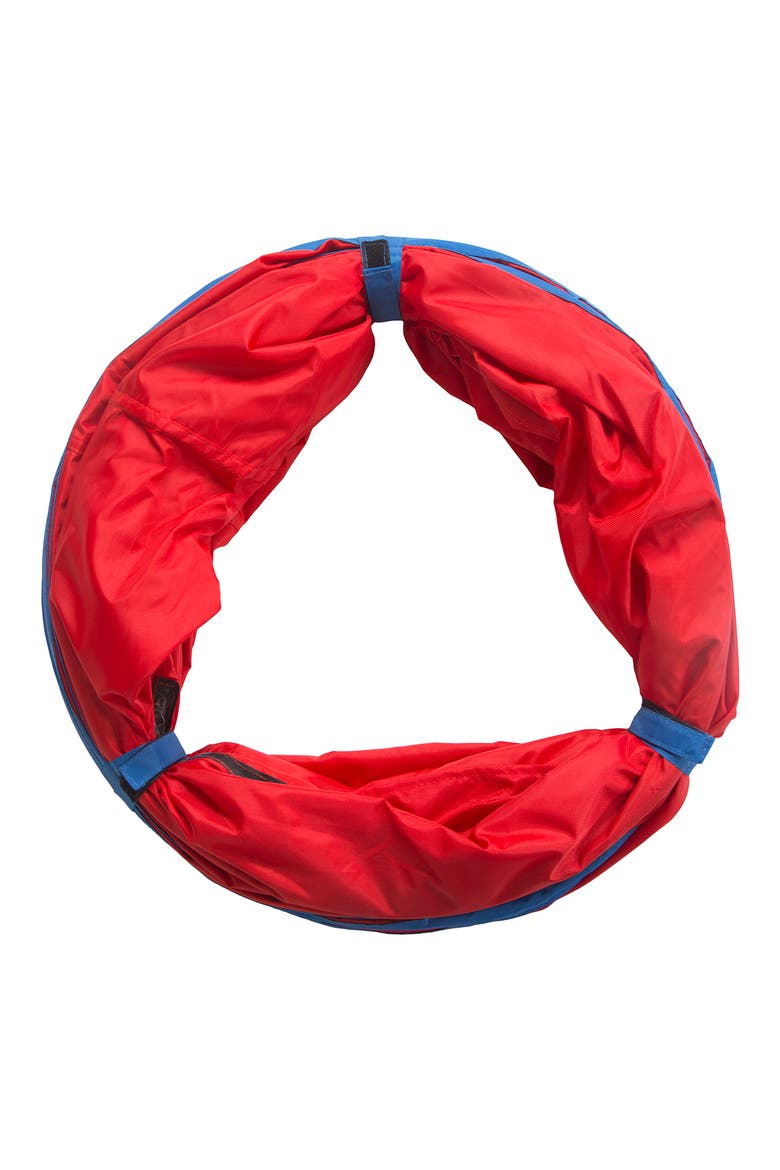 6-Foot Institutional Tunnel, Alternate, color, RED BLUE