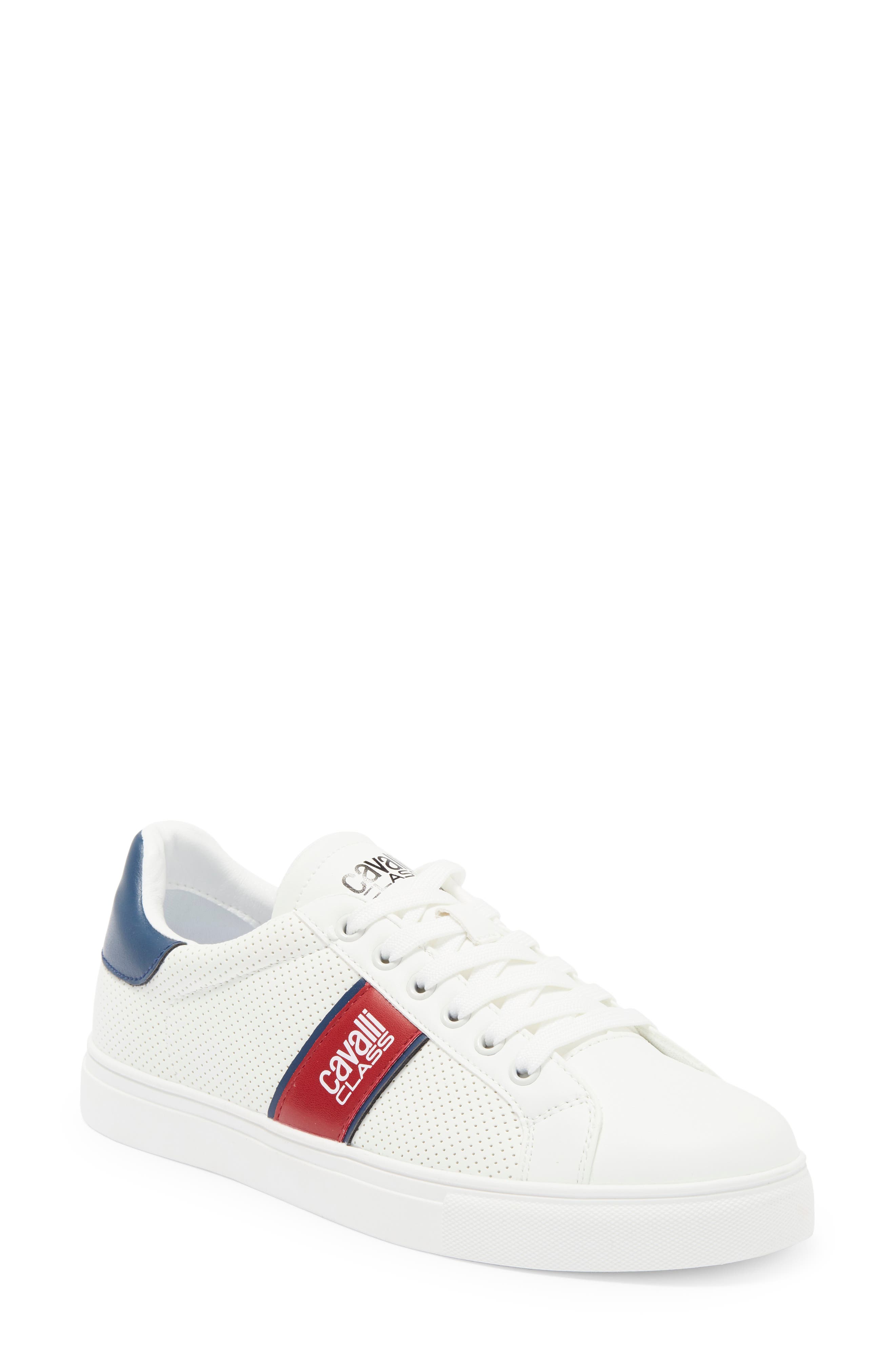 Roberto Cavalli Cavalli Class Low Top Sneaker, Main, color, 