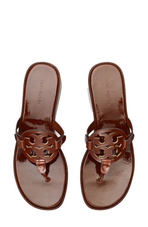 Tory Burch Miller Platform Sandal In Brown