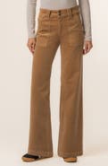 KUT from the Kloth Jodi High Waist Straight Leg Corduroy Utility Pants