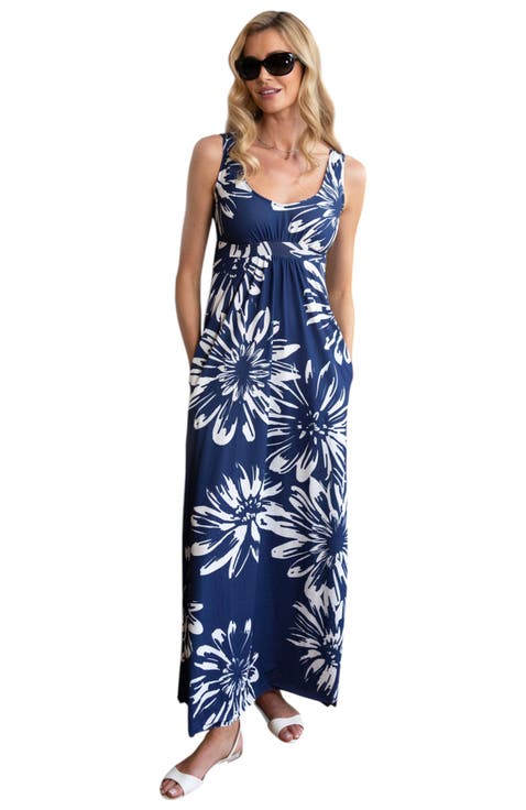 Empire Line Maxi Dress