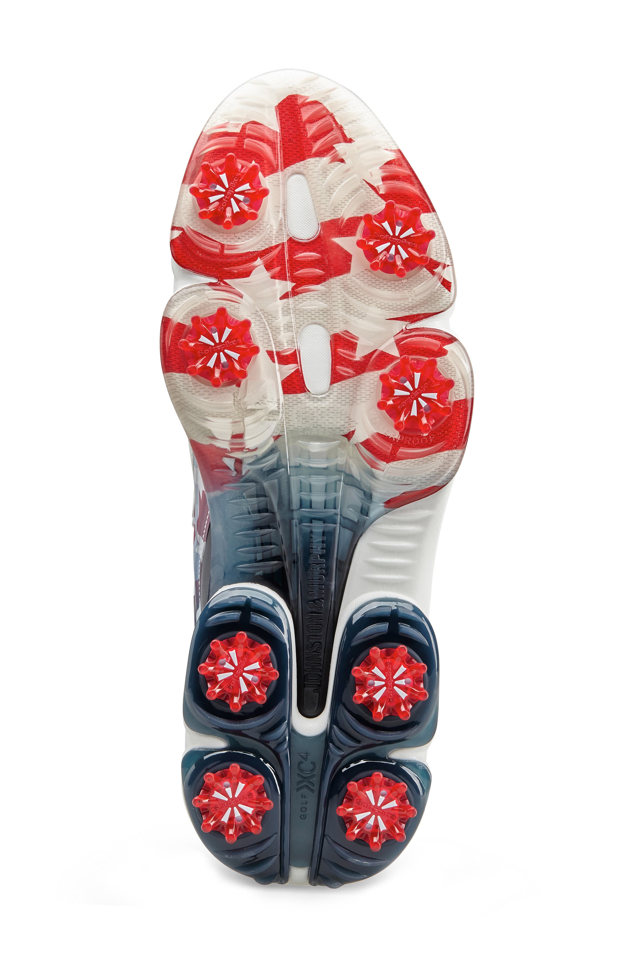 Johnston & Murphy XC4<sup>®</sup> GT2-Luxe Waterproof Golf Shoe, Alternate, color, 