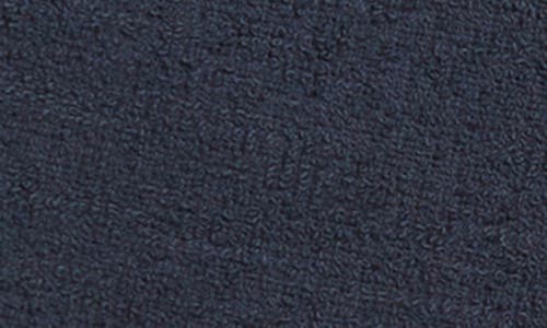 Hugo Boss Boss Leoni Drawstring Cotton Terry Cloth Shorts In Dark Blue