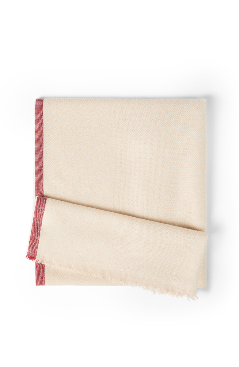 Brunello Cucinelli Cashmere scarf, Main, color, Sand