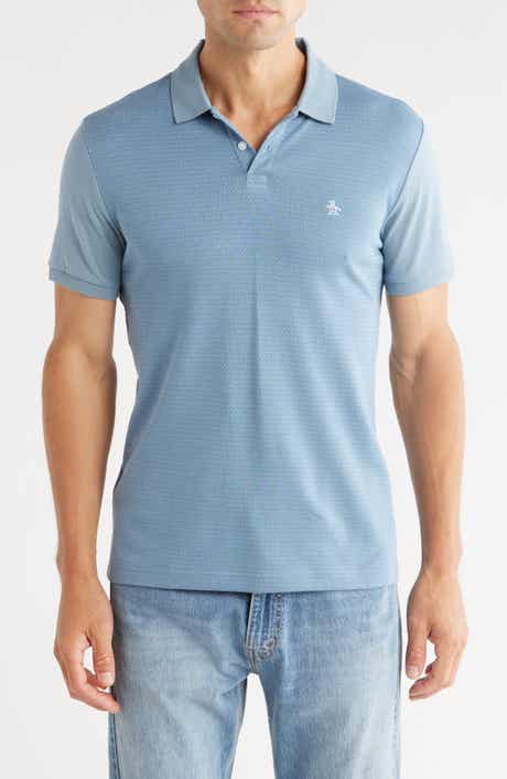 Original Penguin Geometric Jacquard Jersey Polo