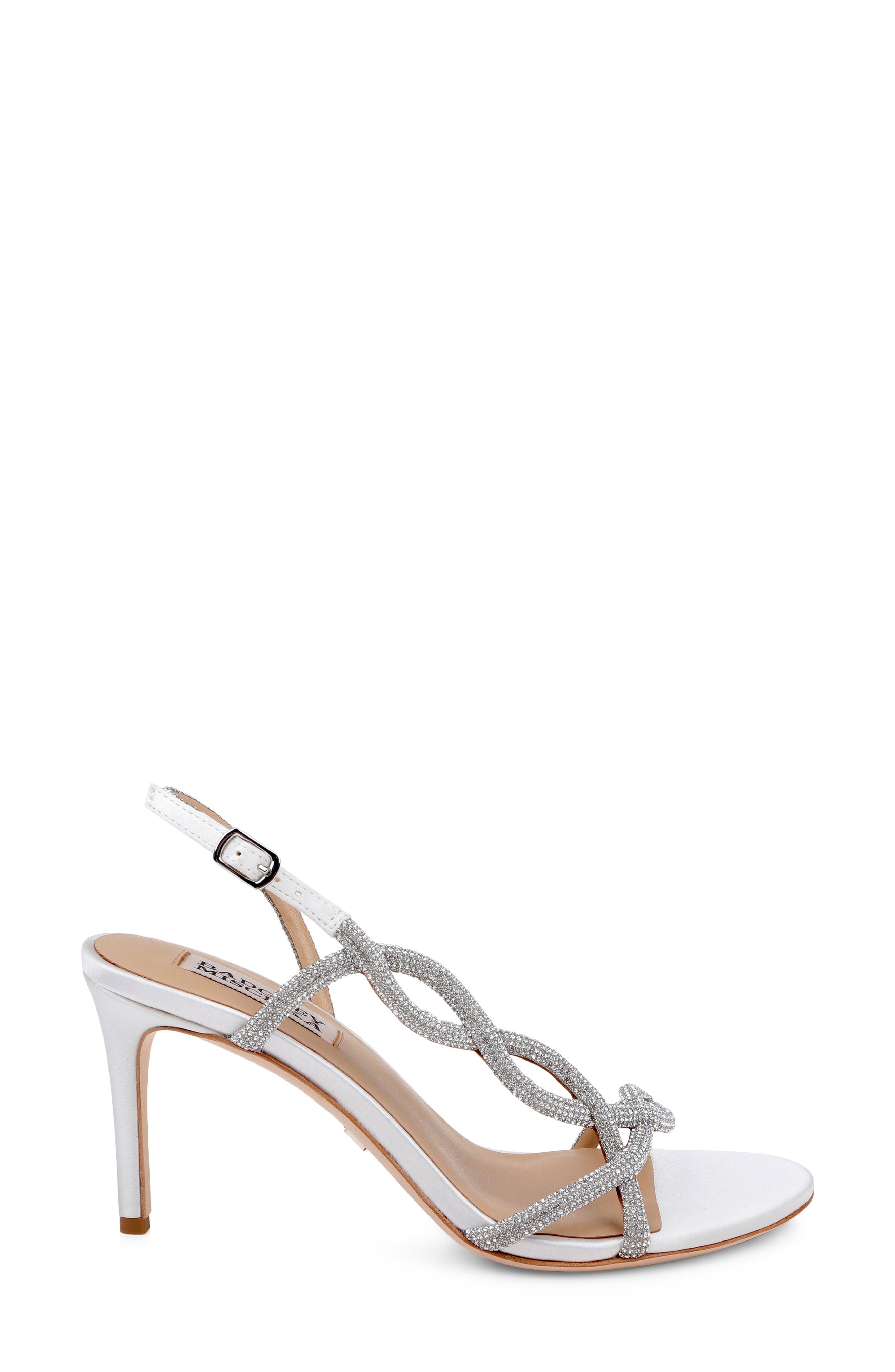 Yulissa Slingback Sandal, Alternate, color, WHITE SATIN