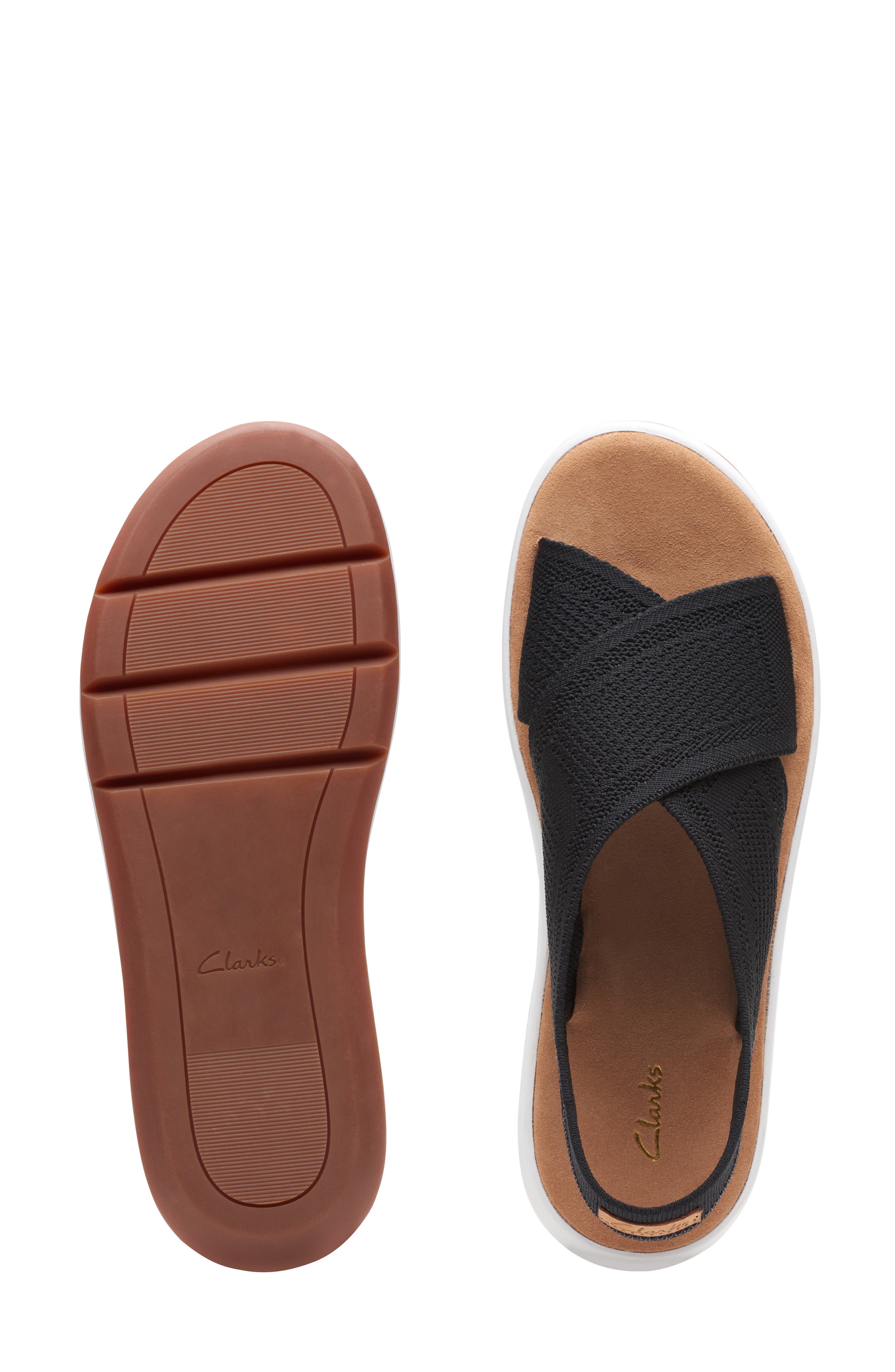 Clarks<sup>®</sup> Jemsa Cross Strap Slingback Sandal, Alternate, color, 