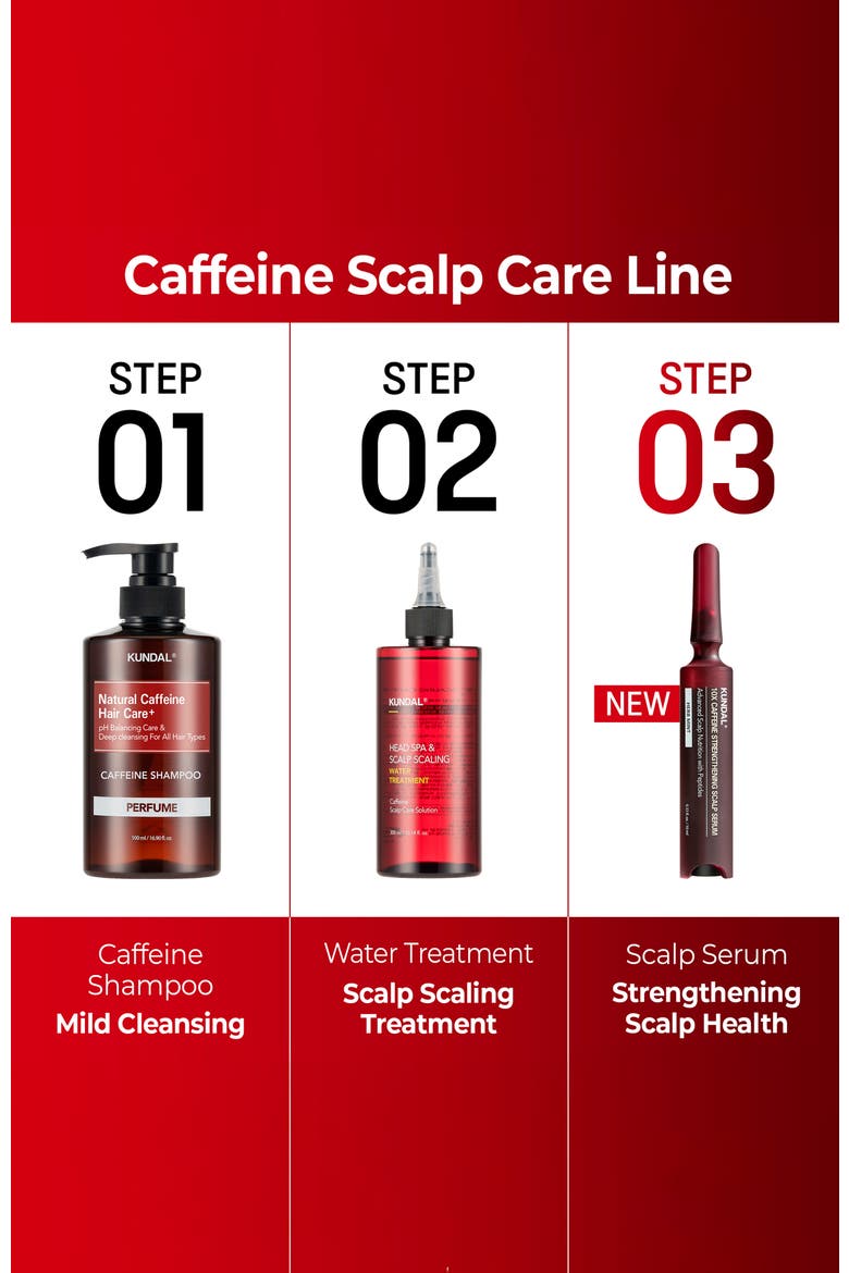 Caffeine Scalp Care Shampoo - White Musk, Alternate, color, 500ml (16.9 fl oz.)