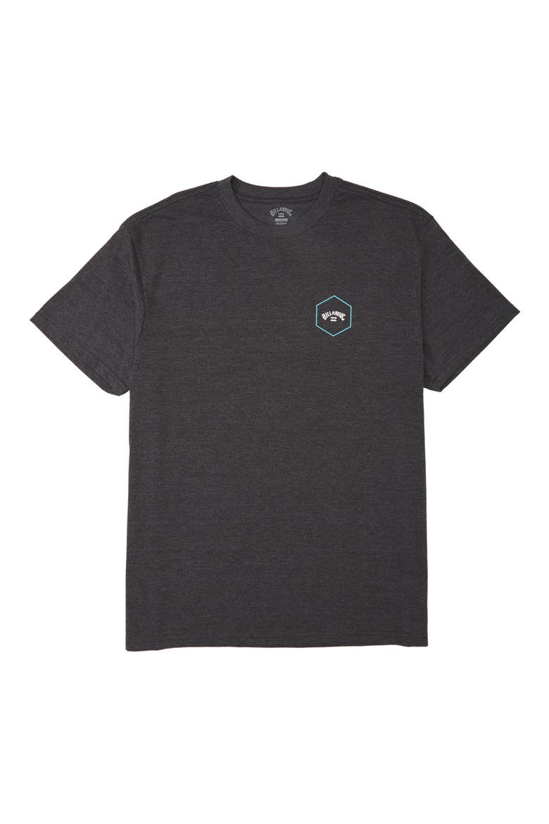 Access Logo Graphic Tee, Alternate, color, BKH-BLACK HEATHER