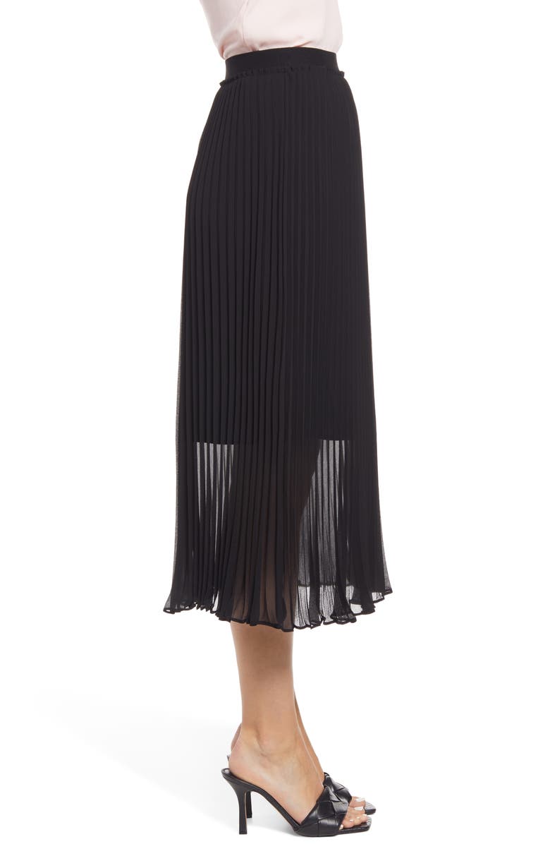 Halogen<sup>®</sup> Pleated Midi Skirt, Alternate, color, 