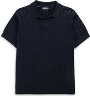 Rodd & Gunn Frey's Crescent Rib Cotton Sweater Polo