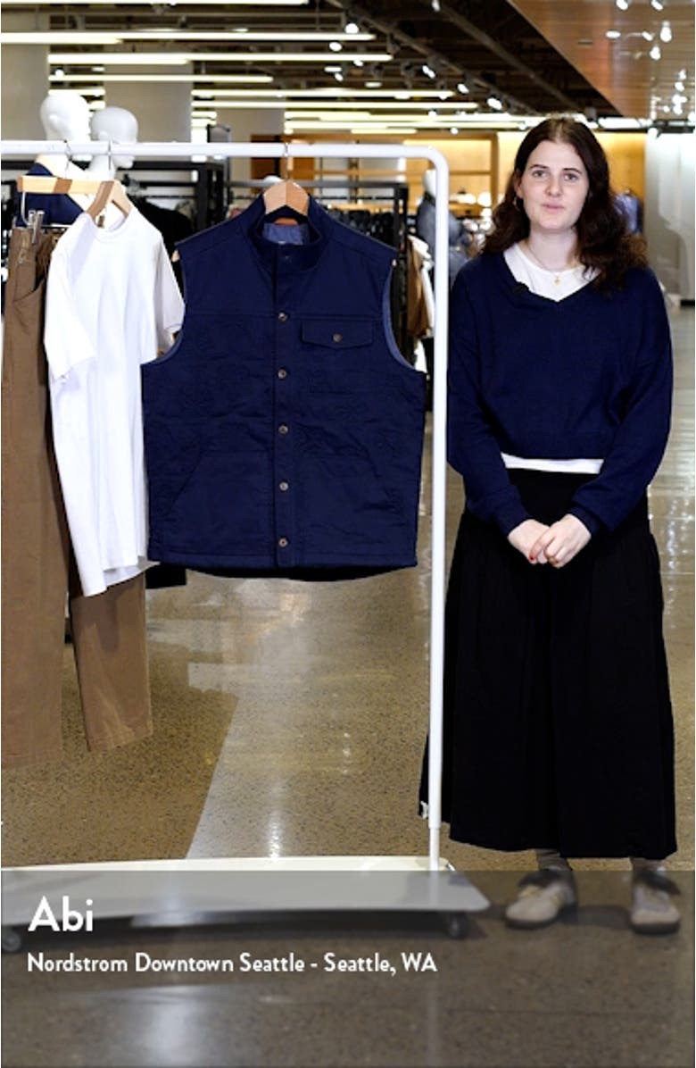 Palisades Palm Quilted Vest, sales video thumbnail