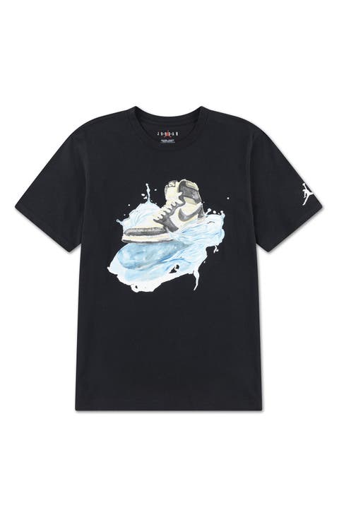 Kids' AJ1 Wave Graphic T-Shirt (Big Kid)