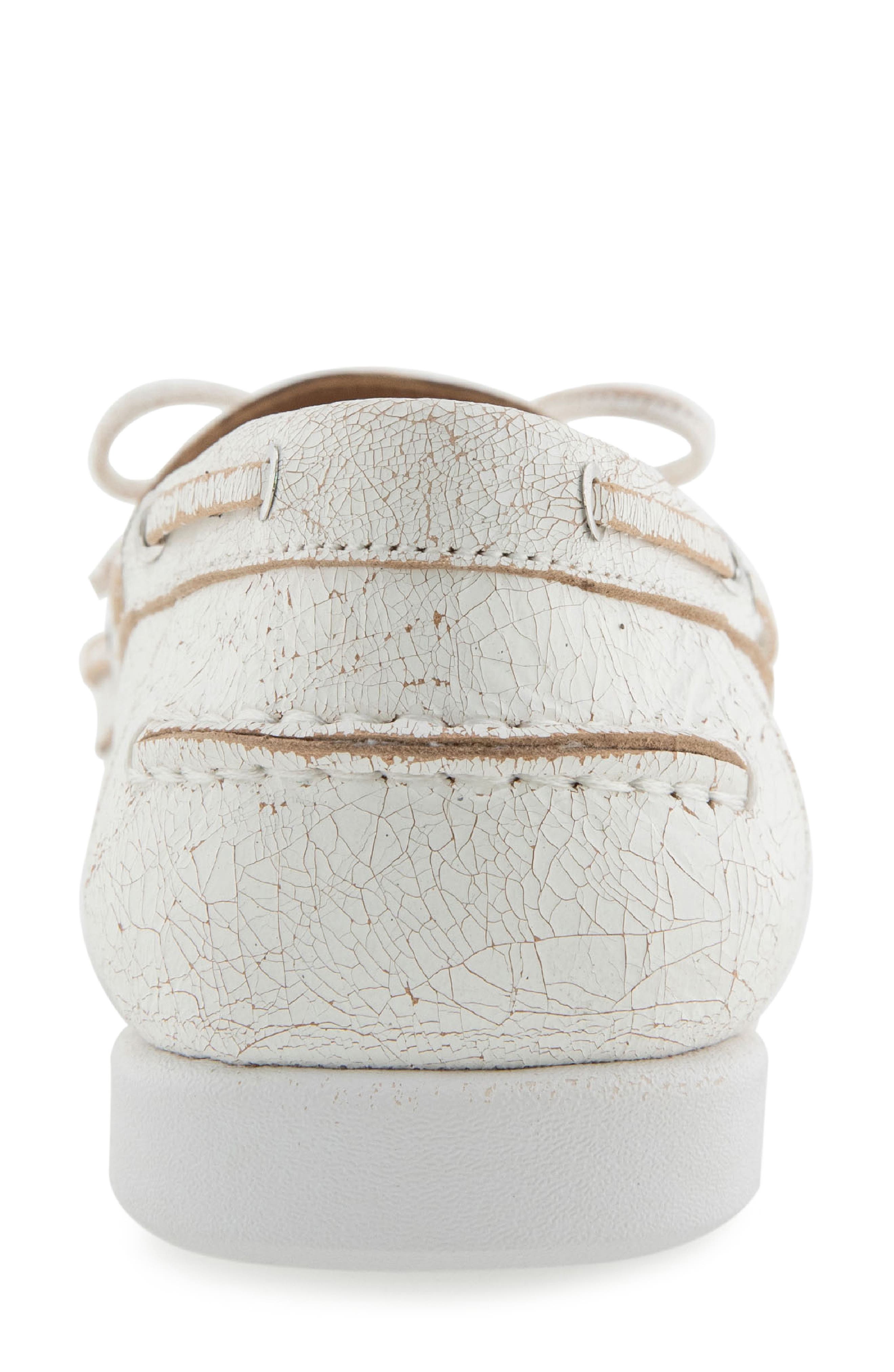 Aerosoles Barita Loafer, Alternate, color, White Crackled Leather