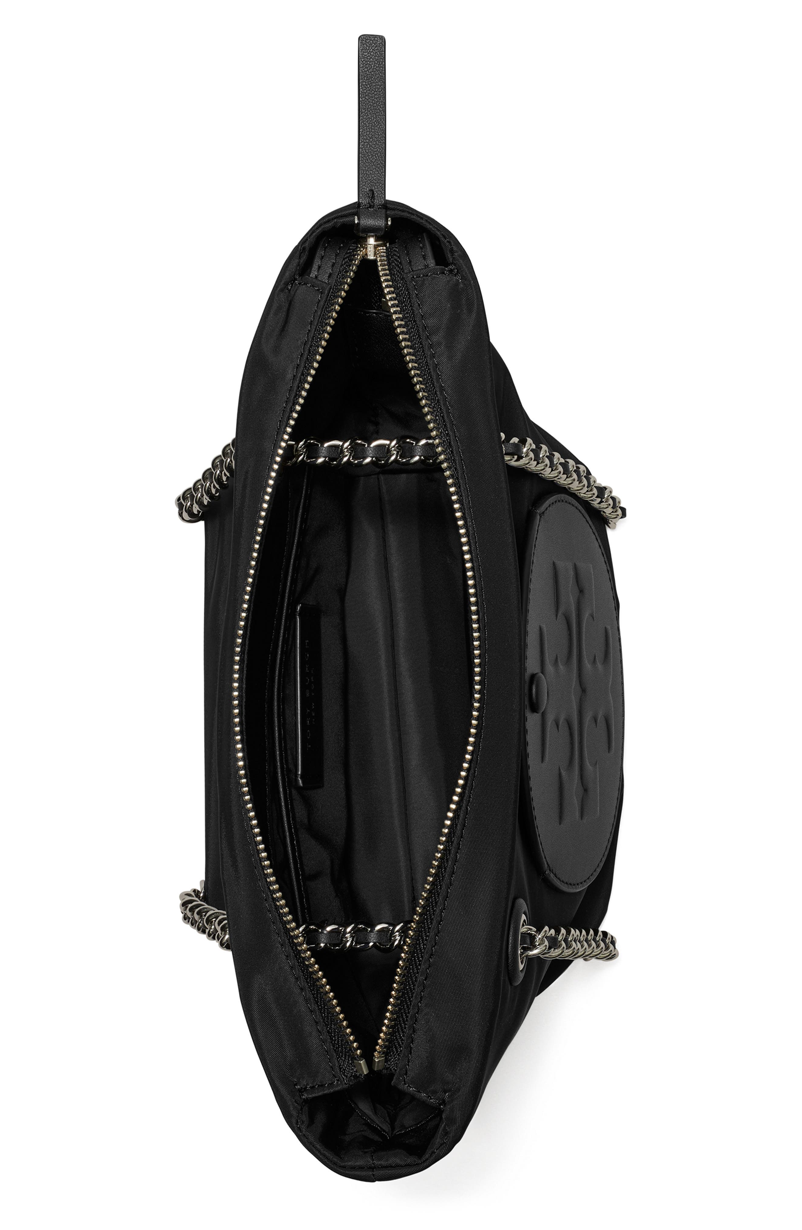 Tory Burch Small Ella Logo Detail Crossbody Bag, Alternate, color, 