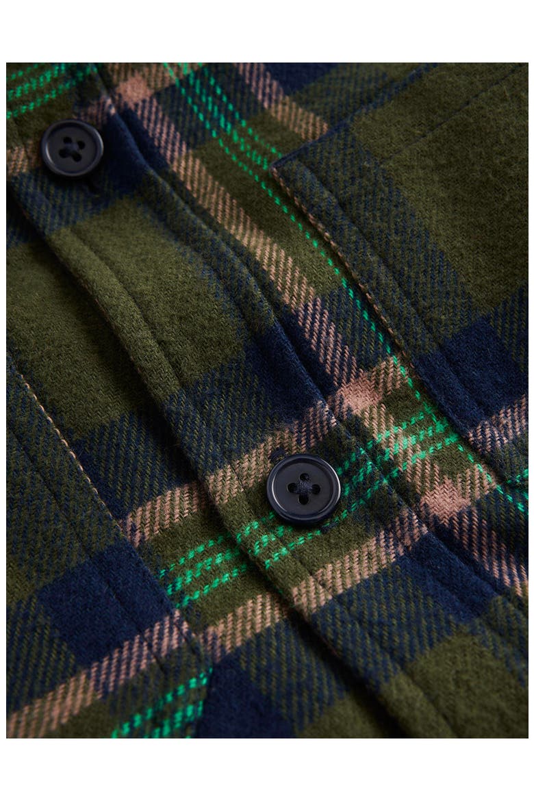 Kids' Check Shacket, Alternate, color, TBC CHECK