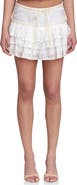 Avec Les Filles Tiered Miniskirt