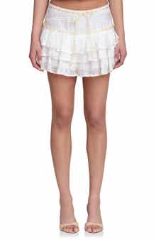 Tiered Miniskirt