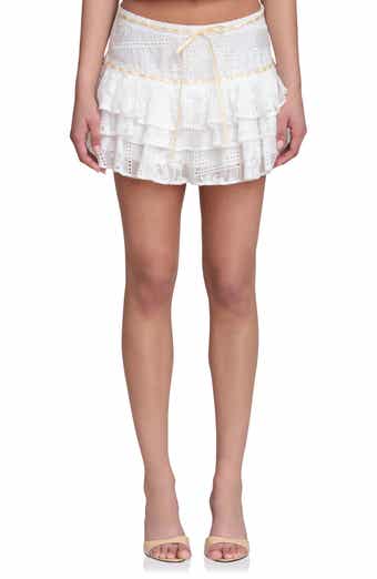 Tiered Miniskirt