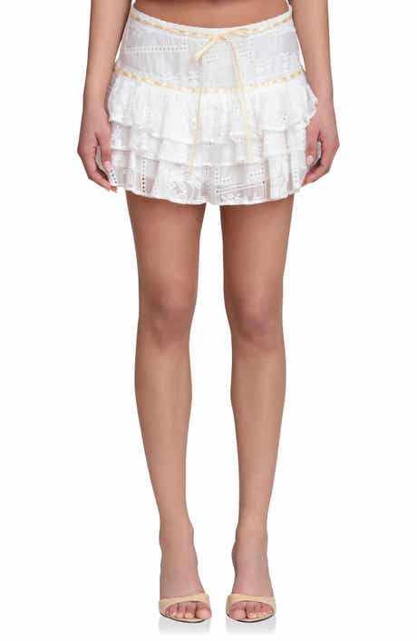 Tiered Miniskirt