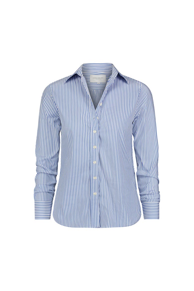 The Icon Shirt in Stripe, Alternate, color, Blue/White Stripe