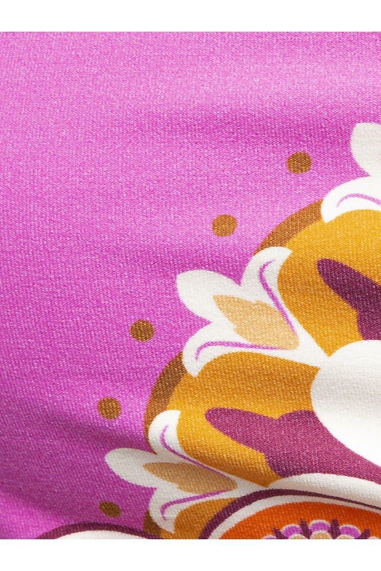 Sunset Bikini Top Placée, Alternate, color, Napoli Plates Placée Hot Pink