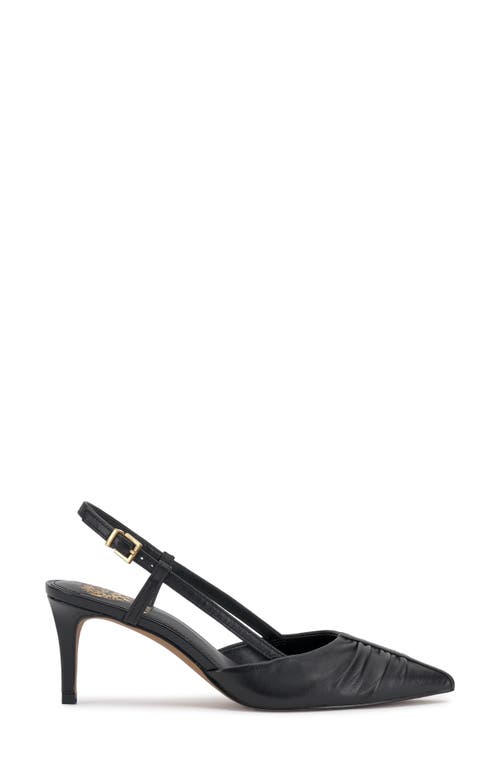 Vince Camuto Kelten Slingback Pointed Toe Pump In Black