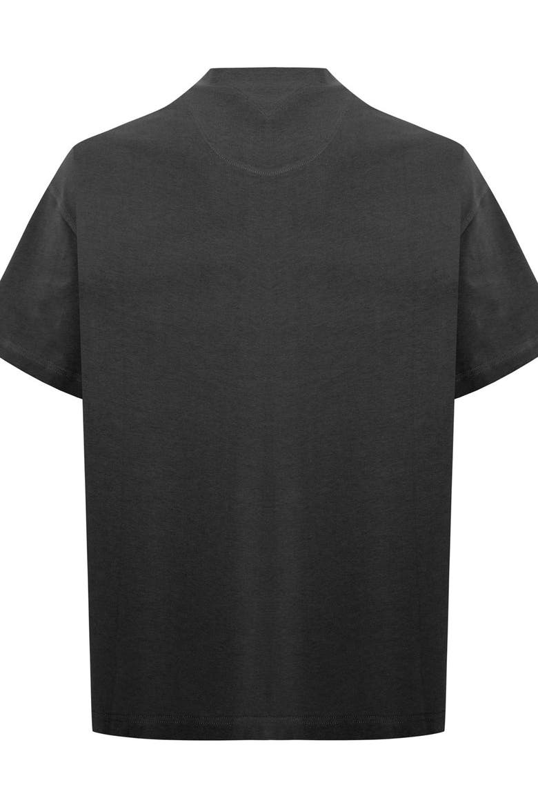 Cotton Tee With Emboss Detail, Alternate, color, GREY