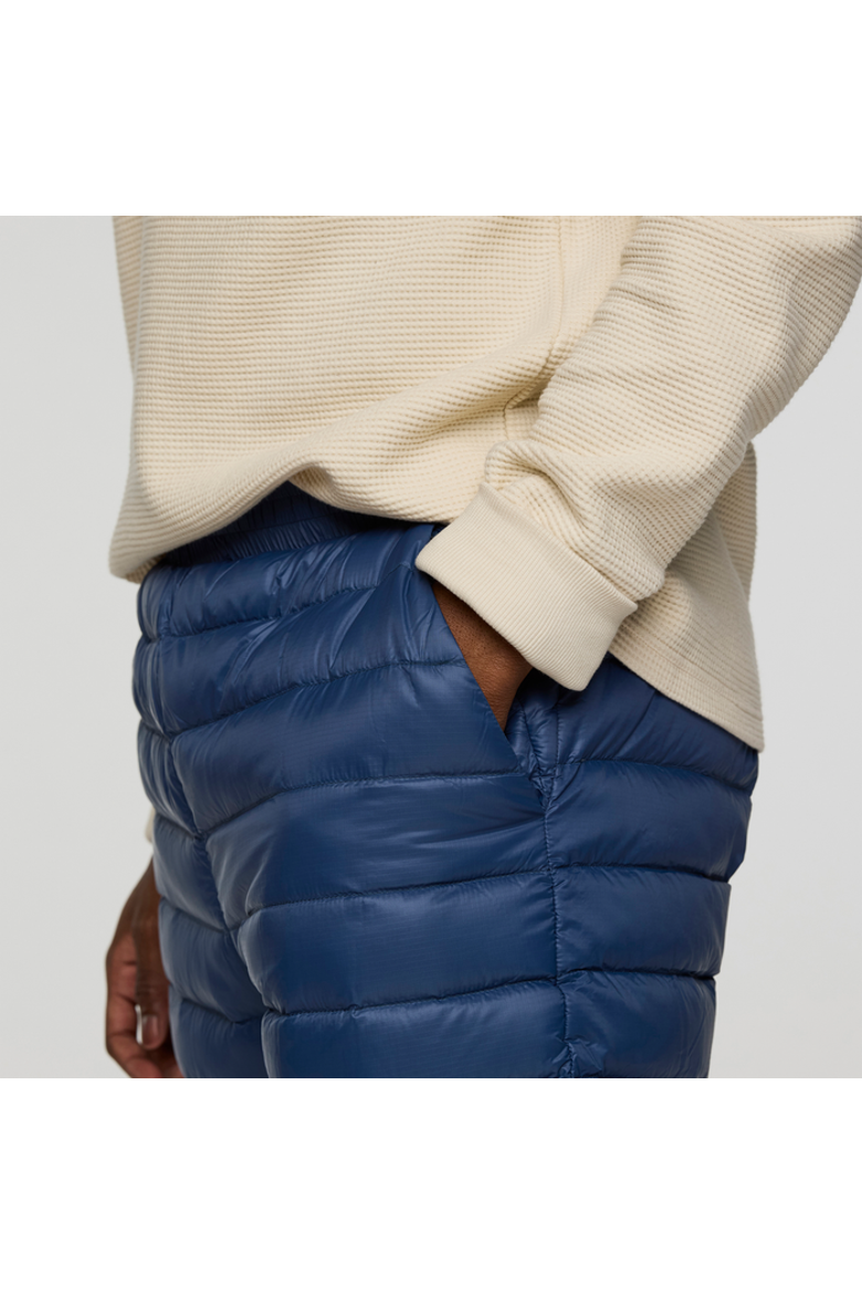 Fuego Down Pant - Men's, Alternate, color, Deep Sea Stripes
