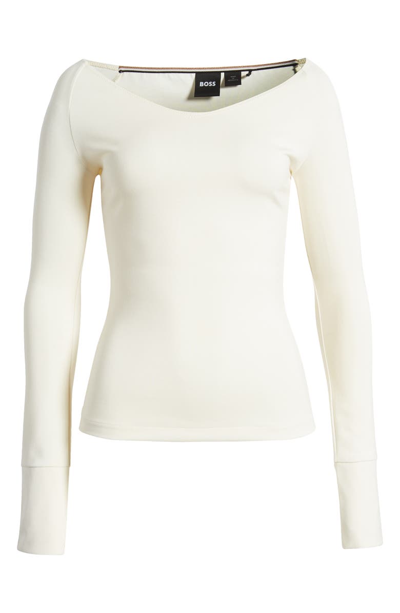BOSS Long Sleeve Knit Top, Alternate, color,