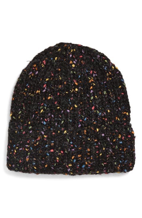 Marled Confetti Cuffed Beanie