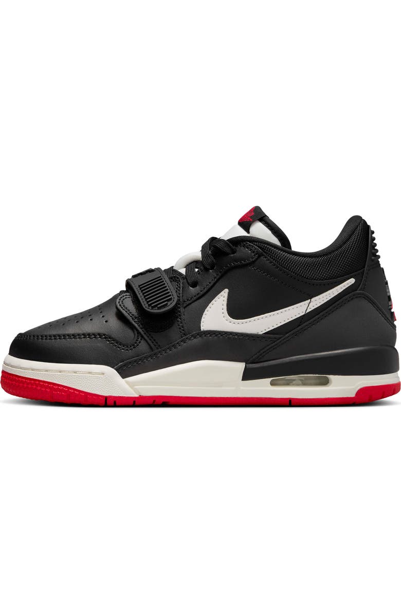 Nike Air Jordan Legacy 312 Low Sneaker, Alternate, color, Black/ University Red/ Sail