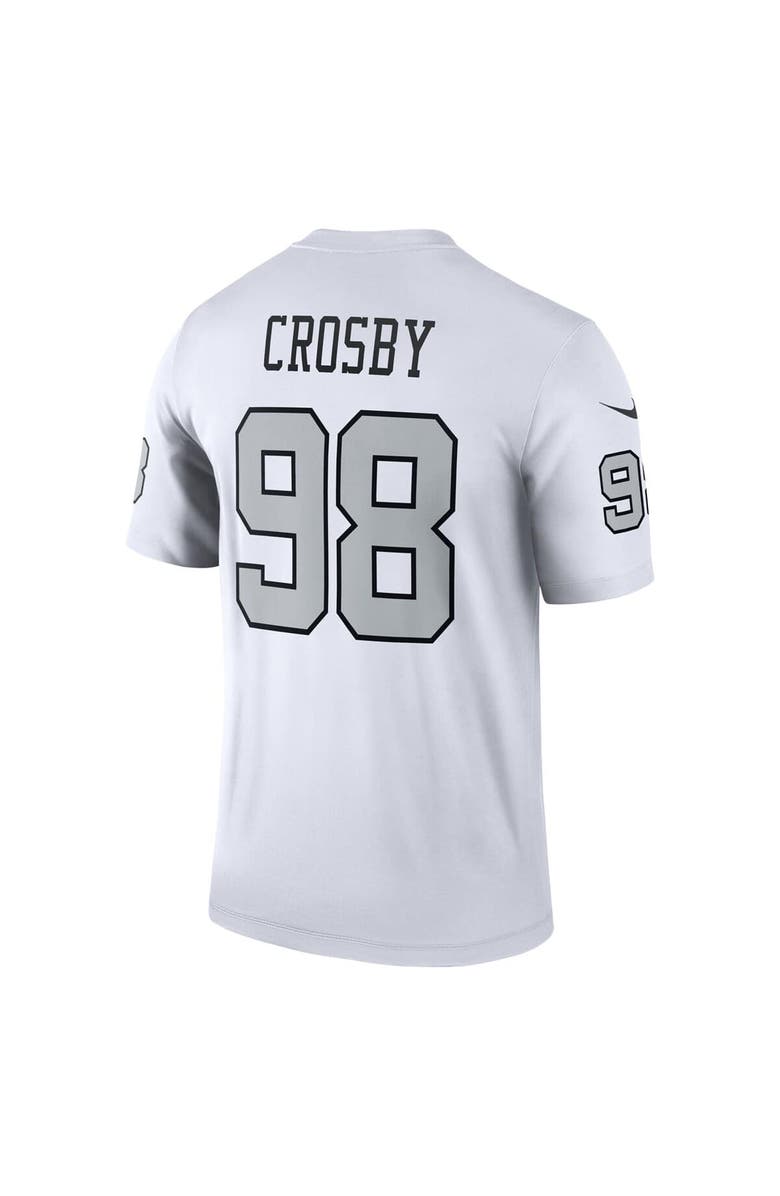 Nike Men's Nike Maxx Crosby White Las Vegas Raiders Alternate Legend Jersey, Alternate, color, 