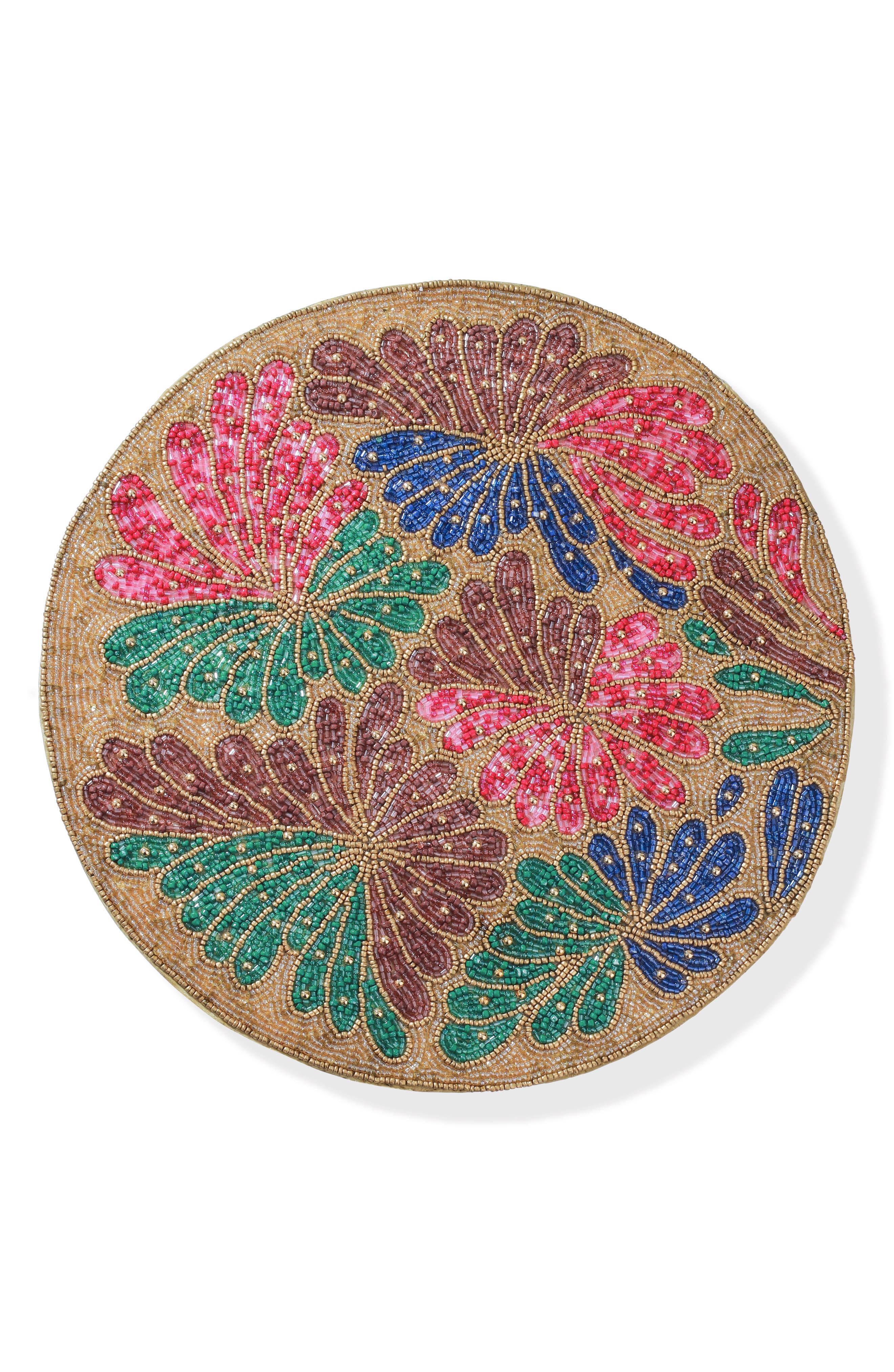 Tiramisu The Autumn Bloom Beaded Coaster