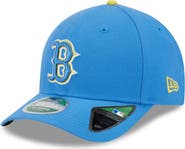 New Era Men's New Era  Light Blue Boston Red Sox Player Replica 9FORTY Adjustable Hat