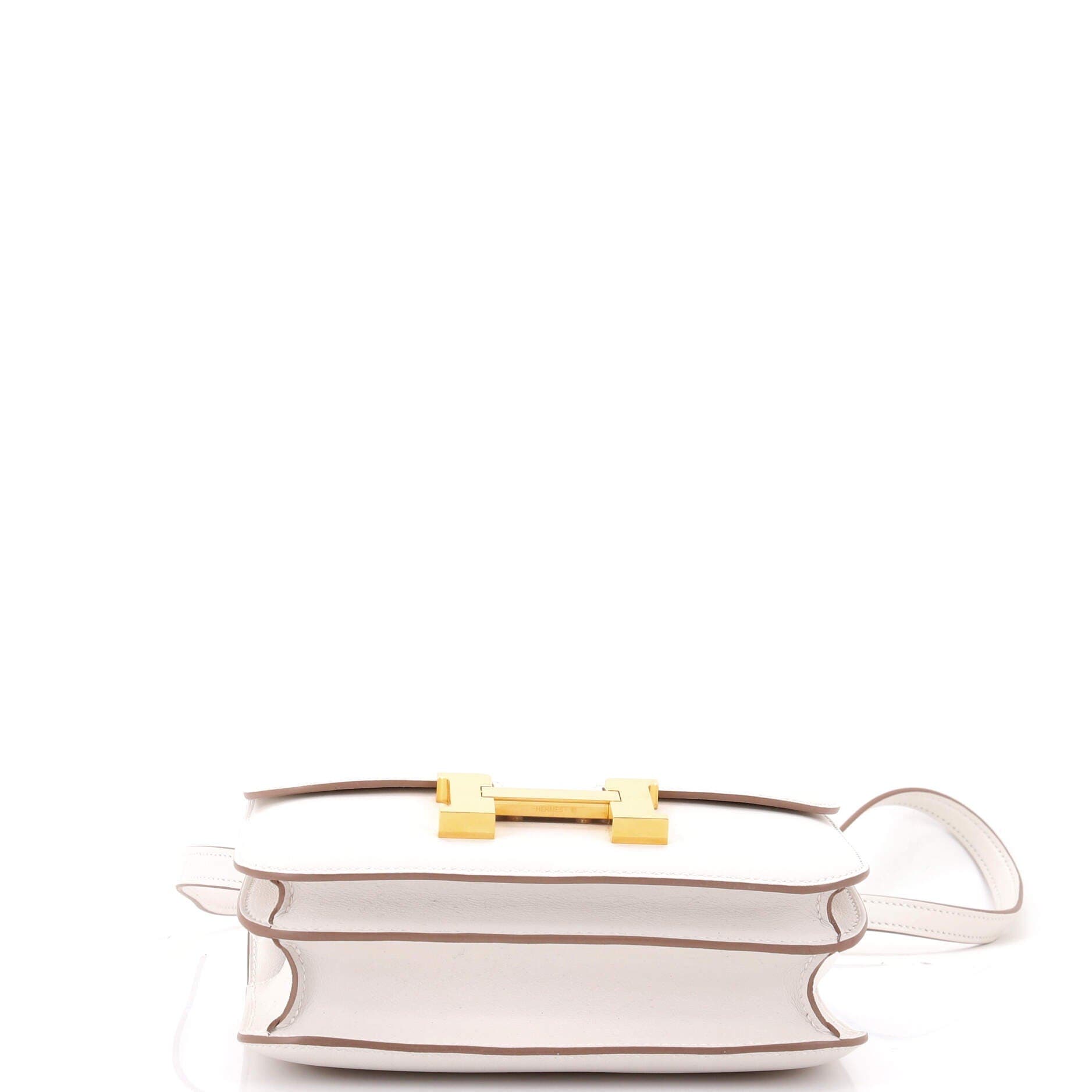 Pre-Owned Hermes Constance NM Bag Swift 18, Alternate, color, Gris Pale