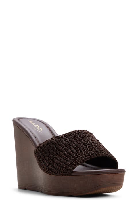 Grounded Platform Wedge Sandal (Women)