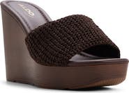 ALDO Grounded Platform Wedge Sandal