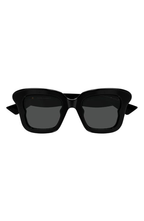 BV1493S 48mm Polarized Gradient Butterfly Sunglasses