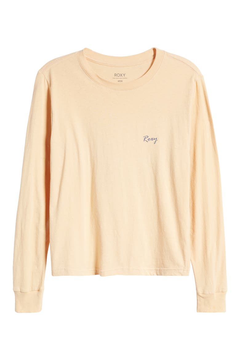 High Up Long Sleeve T-Shirt, Alternate, color, BEIGE