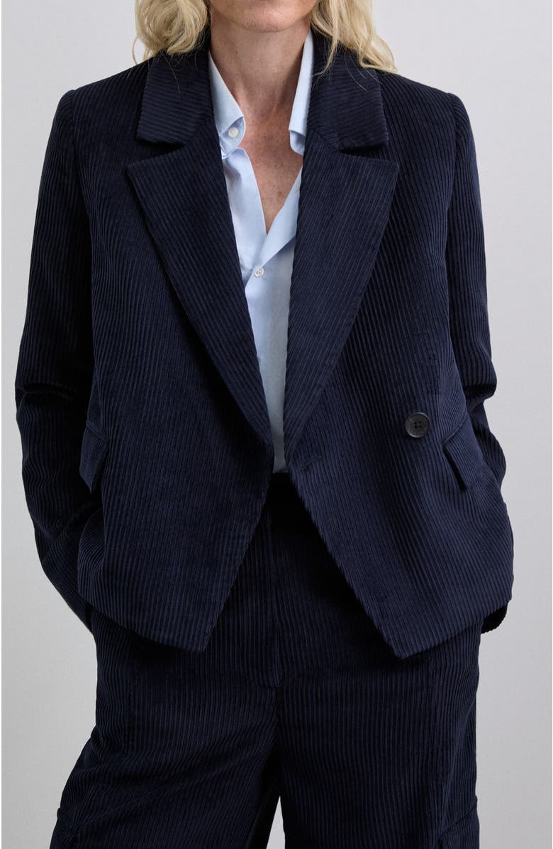 Scalpers Corduroyshort Blazer, Main, color, Navy