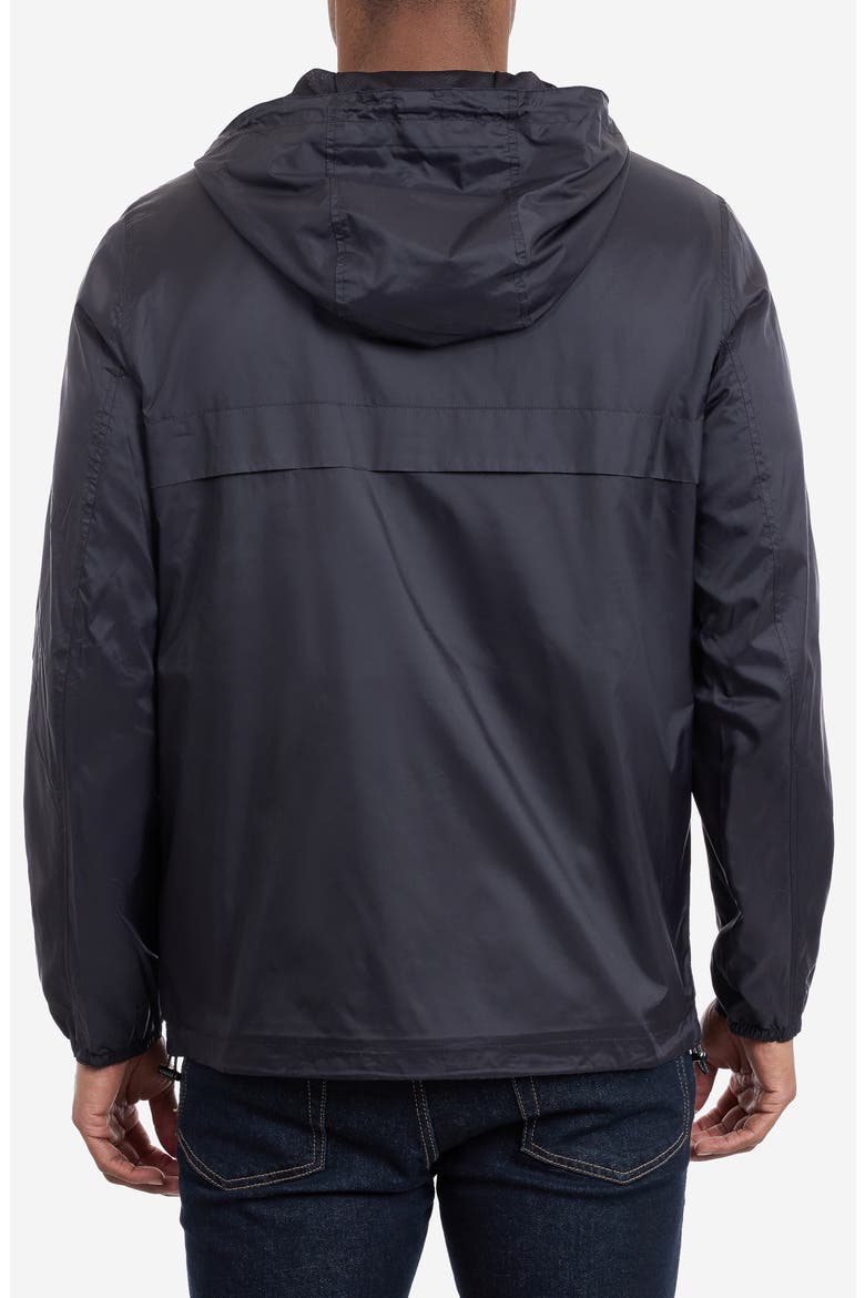 Hooded Windbreaker, Alternate, color, BLACK