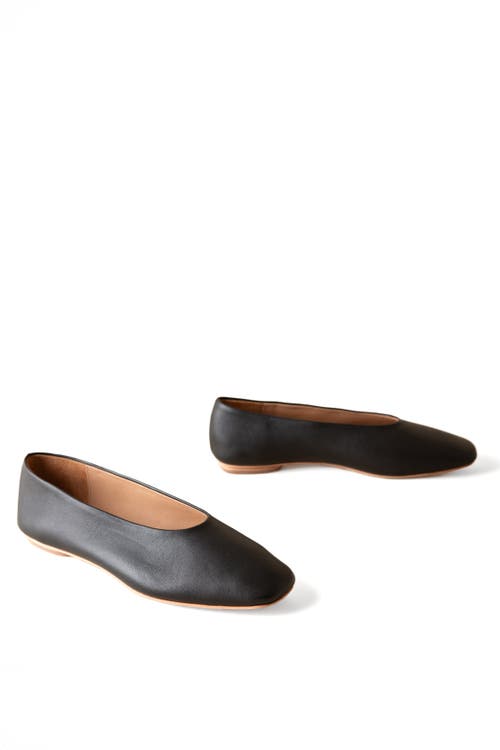 Huma Blanco Margaux Ballet Flat In Coal