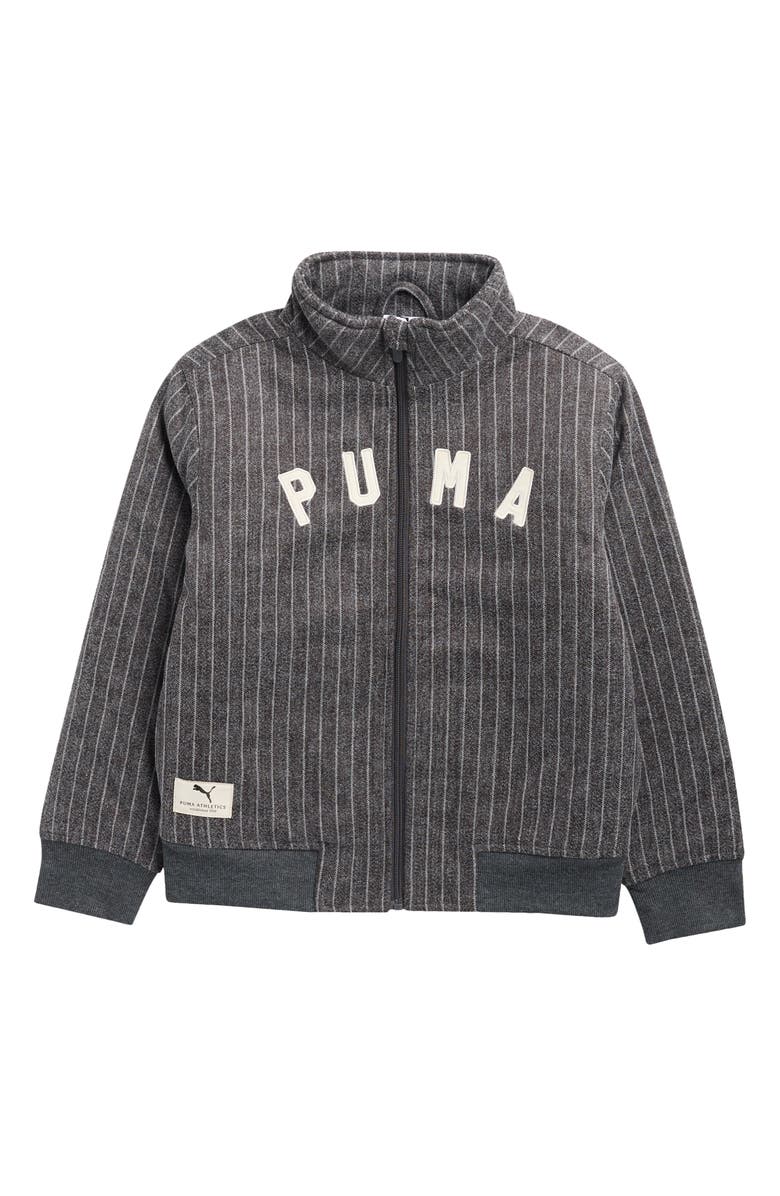 PUMA Kids' Class Pack Track Jacket, Main, color, Dark Smoke Grey